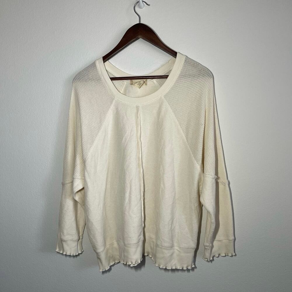 ALTR’D STATE pull over sweater top cream XS